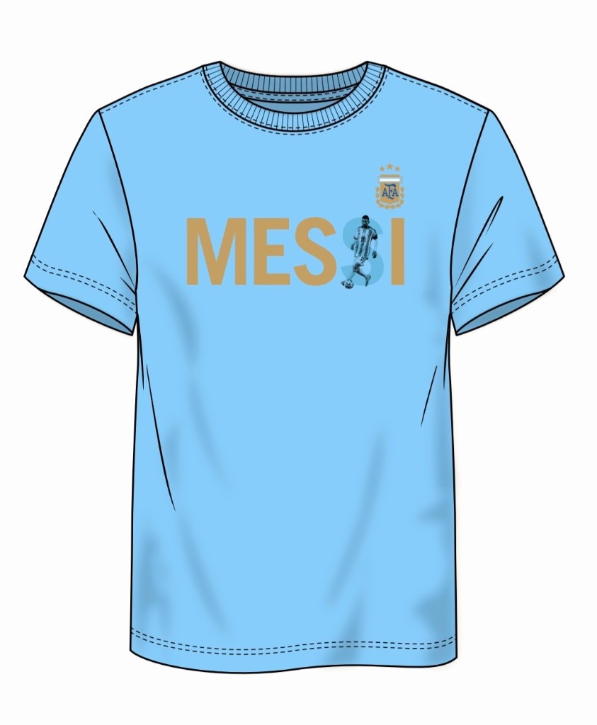 CAMISETA ARGENTINA MESSI FRONTAL