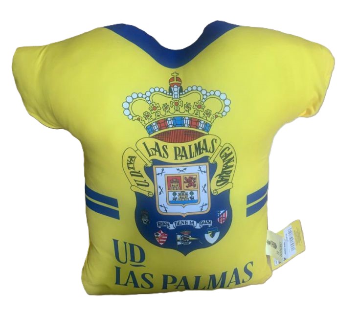 COJÍN U.D. LAS PALMAS CAMISETA (LICENCIA OFICIAL)