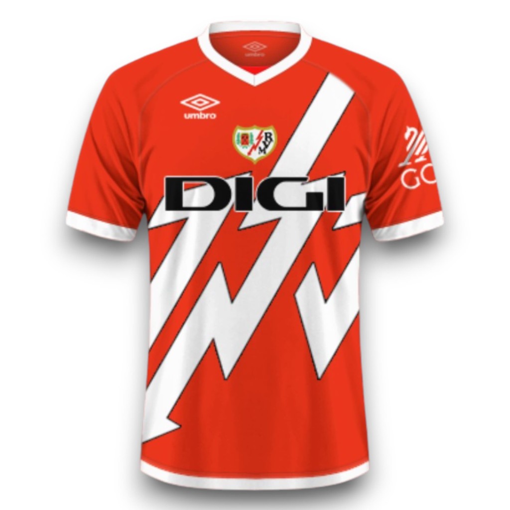 CAMISETA RAYO VALLECANO 2º EQUIPACIÓN 24/25