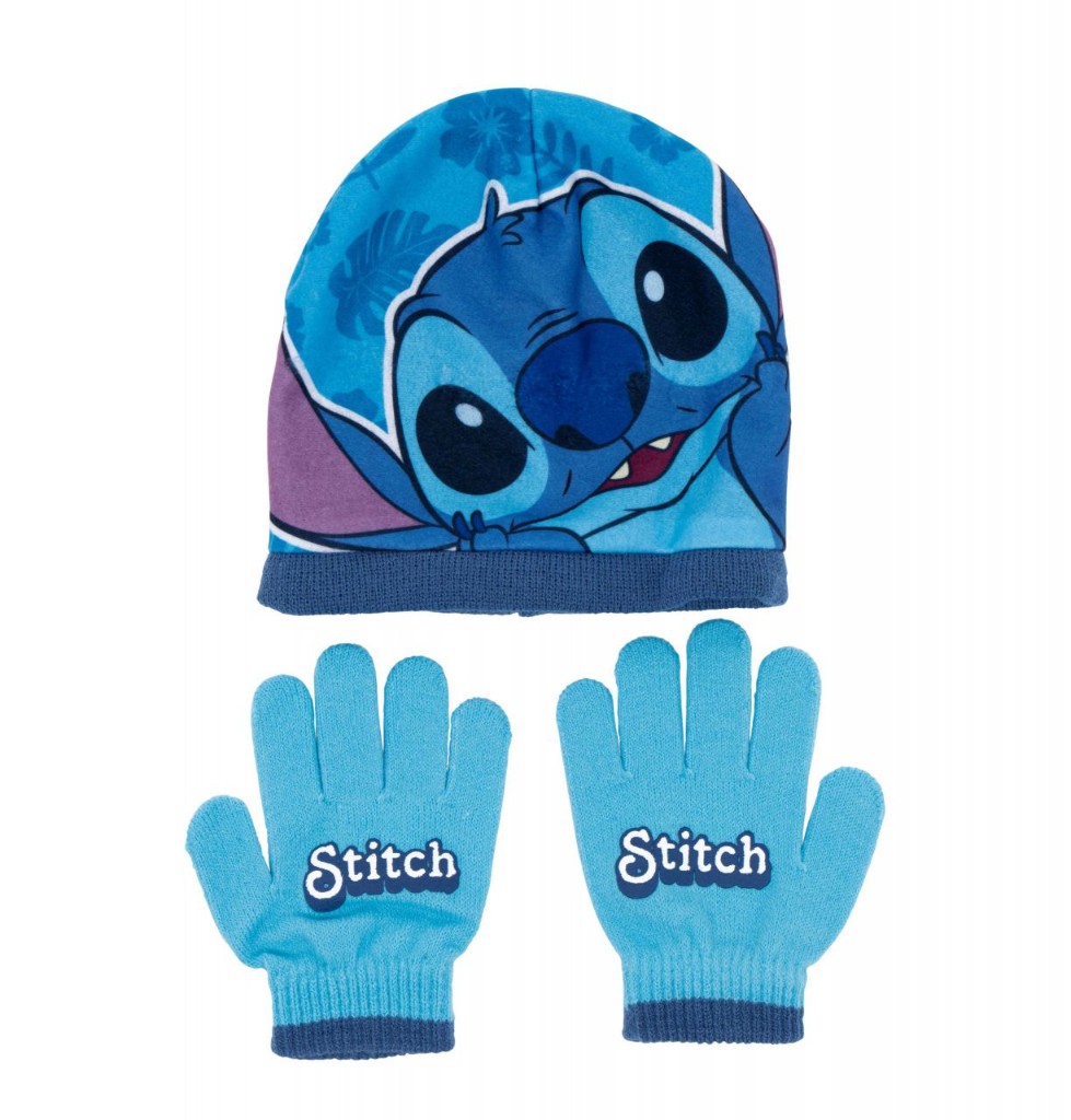 PACK GORRO + GUANTE STITCH (LICENCIA OFICIAL)