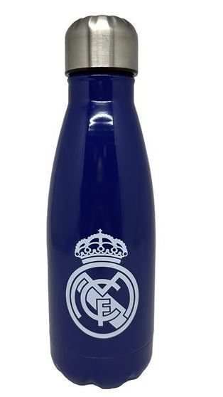 BOTELLA REAL MADRID METAL (LICENCIA OFICIAL)