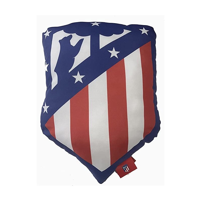 COJÍN ATLÉTICO DE MADRID ESCUDO (LICENCIA OFICIAL)