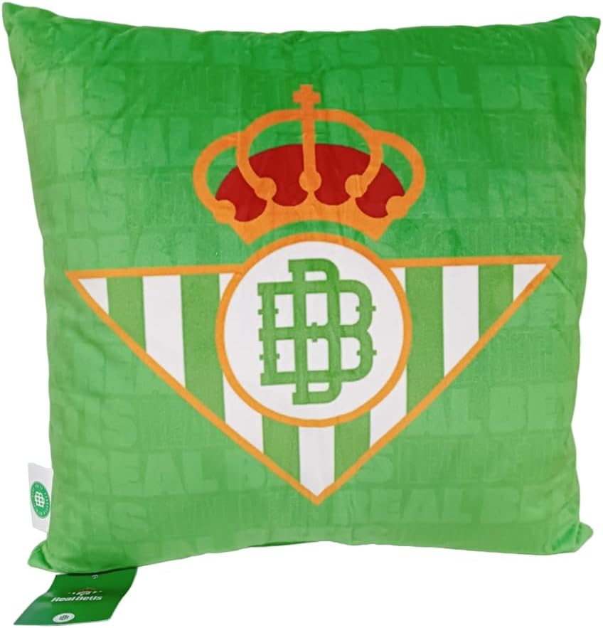 COJÍN REAL BETIS TERCIOPELO (LICENCIA OFICIAL)