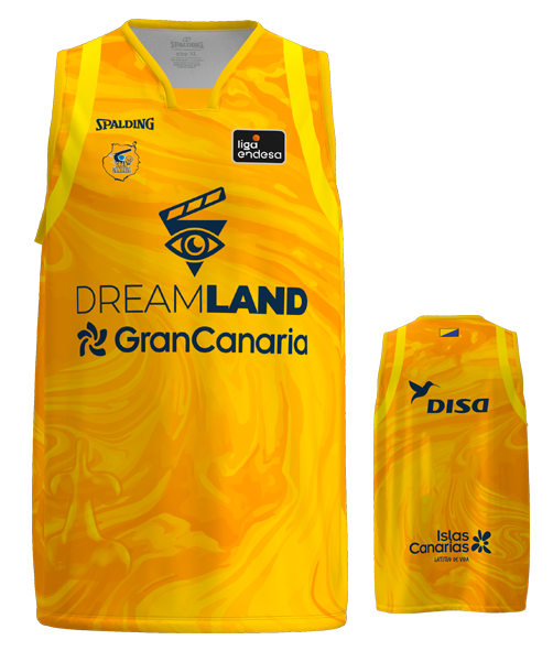 CAMISETA GRAN CANARIA ACB 1º EQUIPACIÓN 24/25 