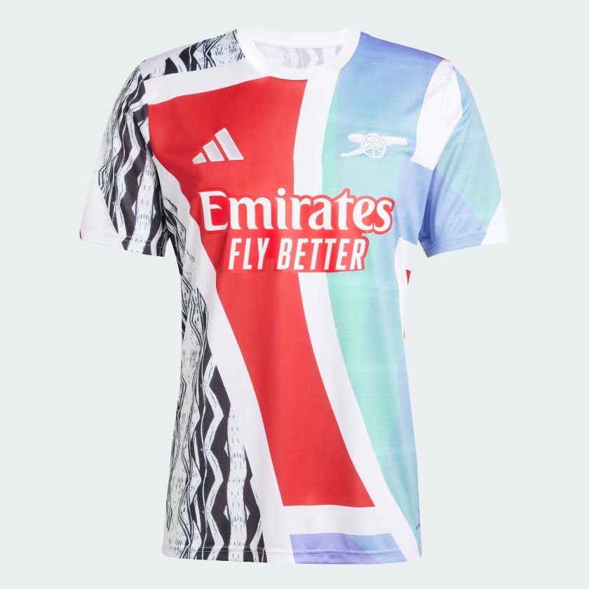 CAMISETA ARSENAL PREPARTIDO 24/25