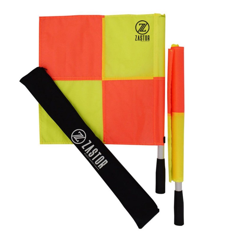 PACK BANDERINES DE ÁRBITRO ZASTOR - CUADROS