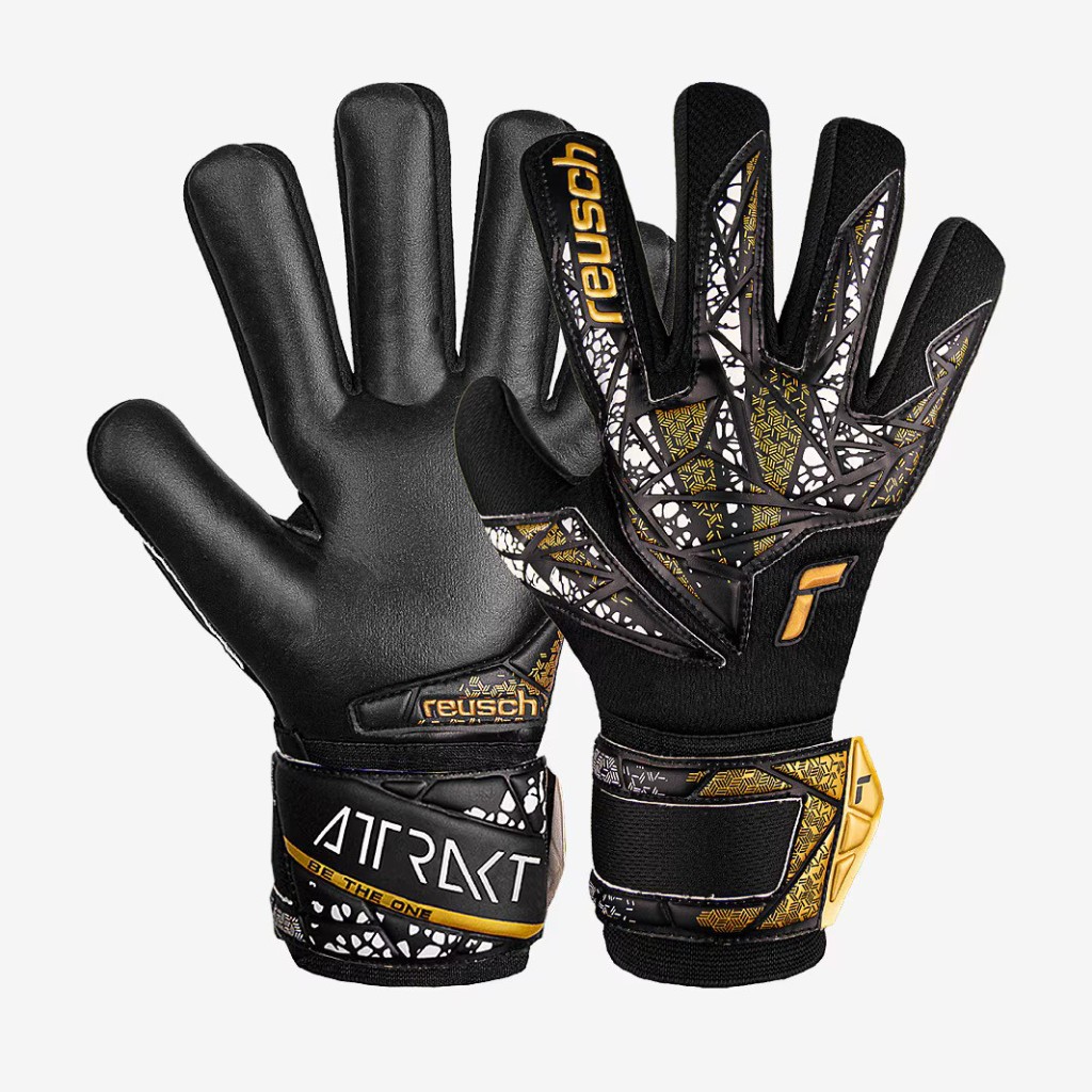 GUANTES PORTERO REUSCH ATTRAKT SILVER NEGATIVE CUT FINGER SUPPORT
