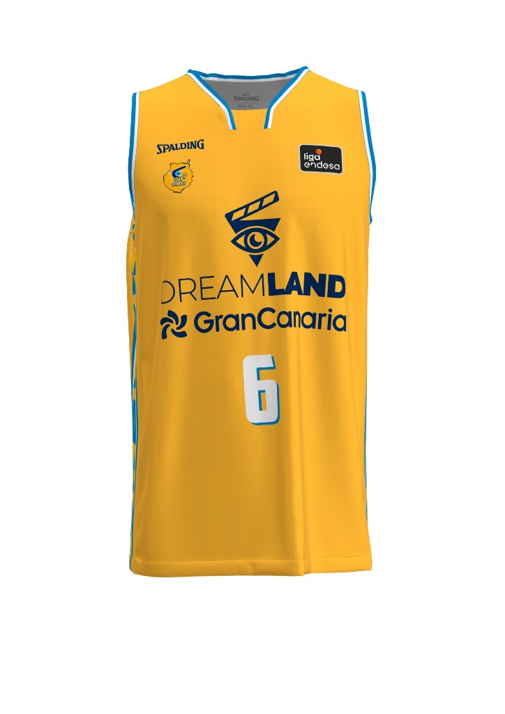 CAMISETA GRAN CANARIA ACB 1º EQUIPACIÓN 25/26