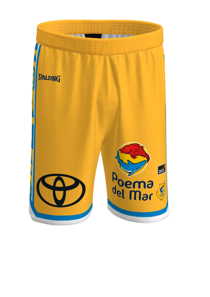 PANTALÓN GRAN CANARIA ACB 1º EQUIPACIÓN 25/26