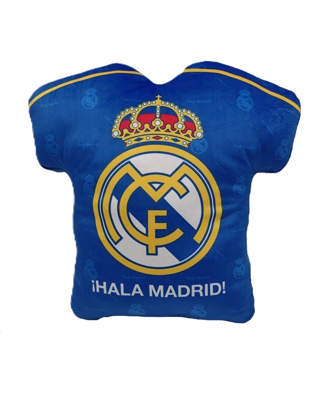COJÍN REAL MADRID CAMISETA (LICENCIA OFICIAL)