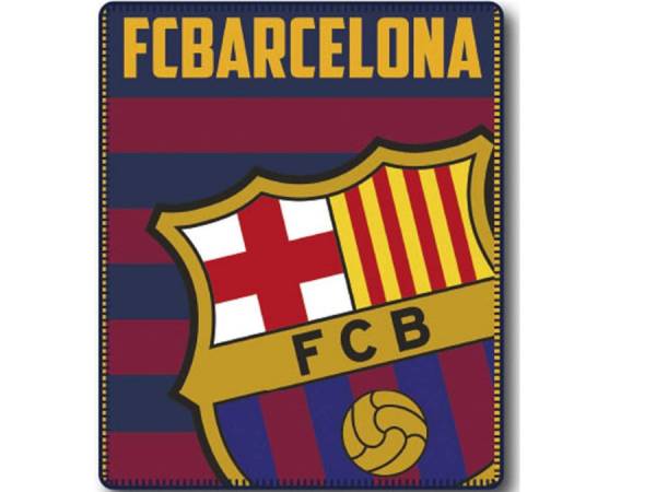 MANTA F.C. BARCELONA 130X160 (LICENCIA OFICIAL)