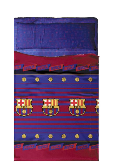SÁBANAS F.C. BARCELONA 105CM (LICENCIA OFICIAL)