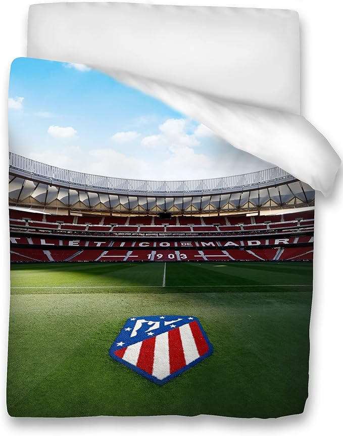 EDREDÓN ATLÉTICO DE MADRID FINO 200x260 (LICENCIA OFICIAL)