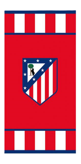 TOALLA ATLÉTICO DE MADRID 90x170 (LICENCIA OFICIAL)