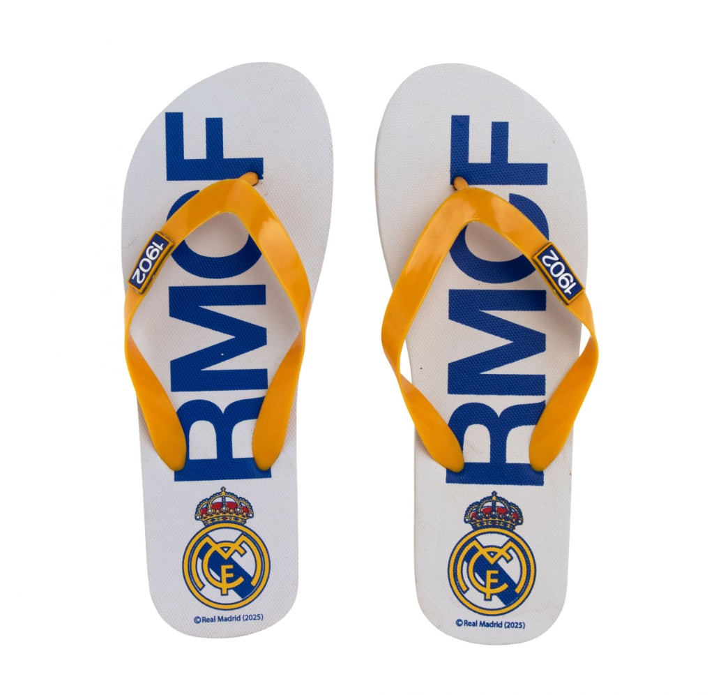 ZAPATILLA REAL MADRID (LICENCIA OFICIAL)