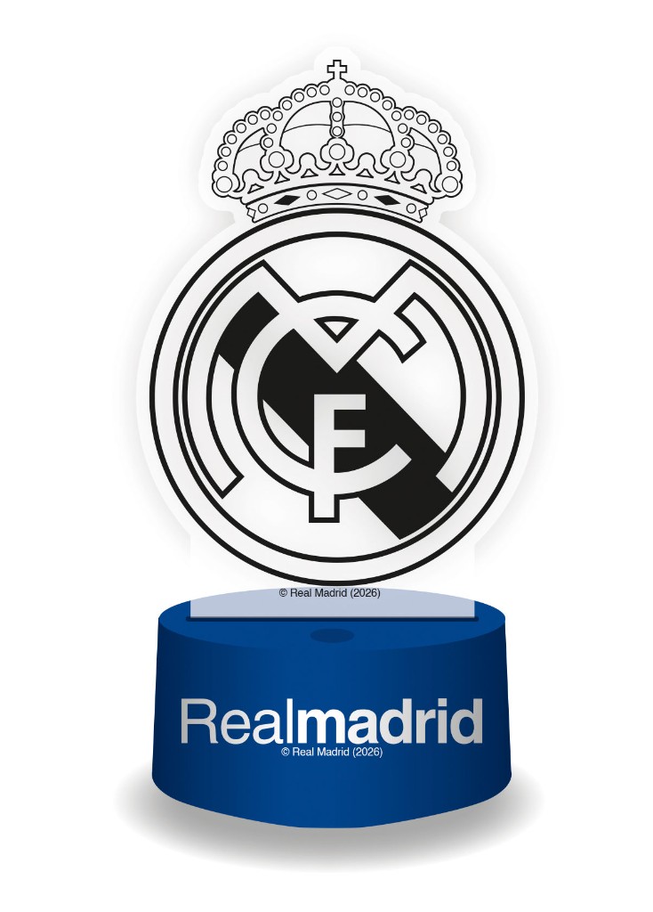 LÁMPARA REAL MADRID (LICENCIA OFICIAL)