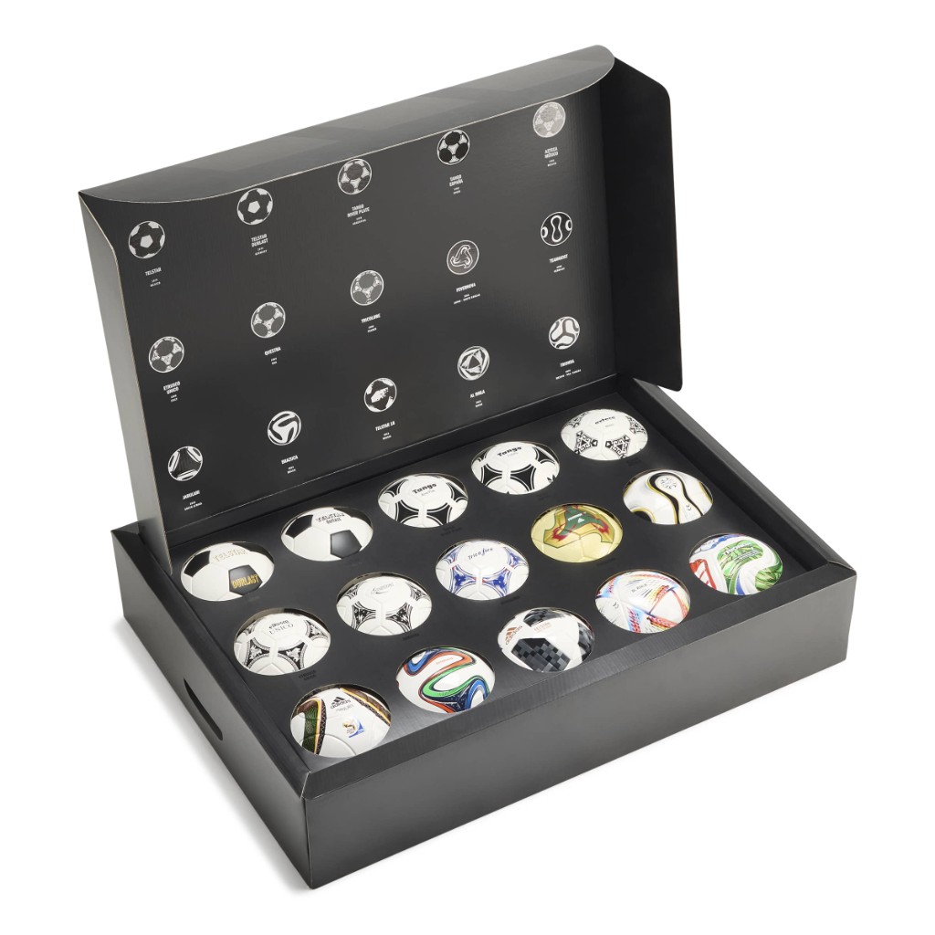 PACK ADIDAS MINI BALONES HISTORICOS DE LOS MUNDIALES