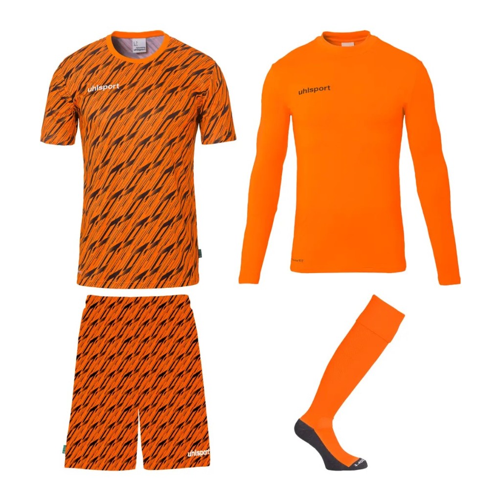 CONJUNTO PORTERO UHLSPORT BUNDLE (4 PIEZAS)