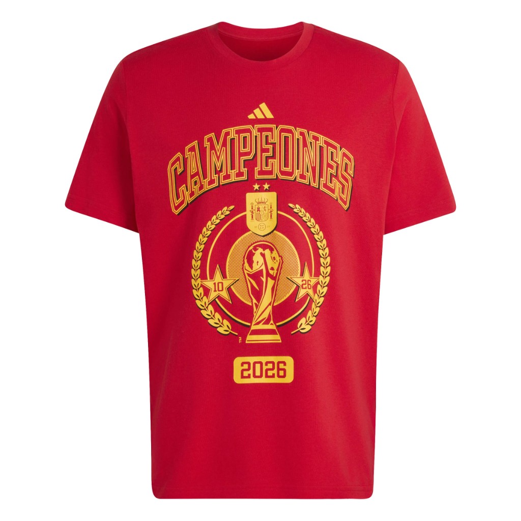 CAMISETA ESPAÑA CAMPEONES WC26
